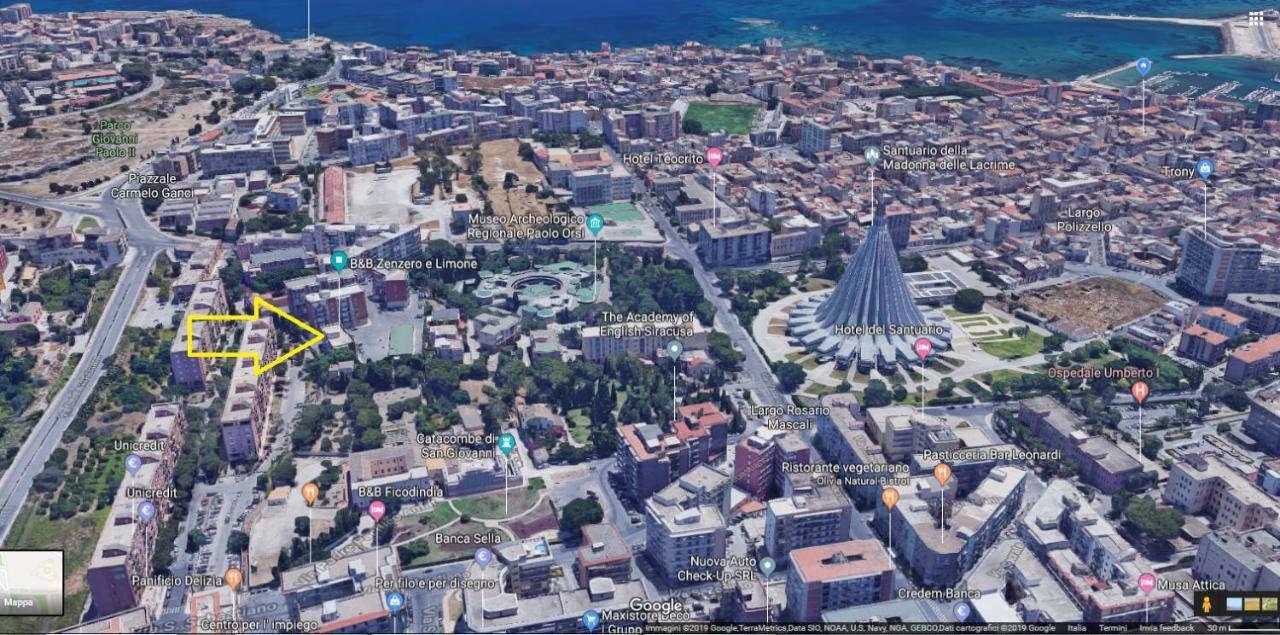 Zenzero E Limone Bed & Breakfast Syracuse Luaran gambar